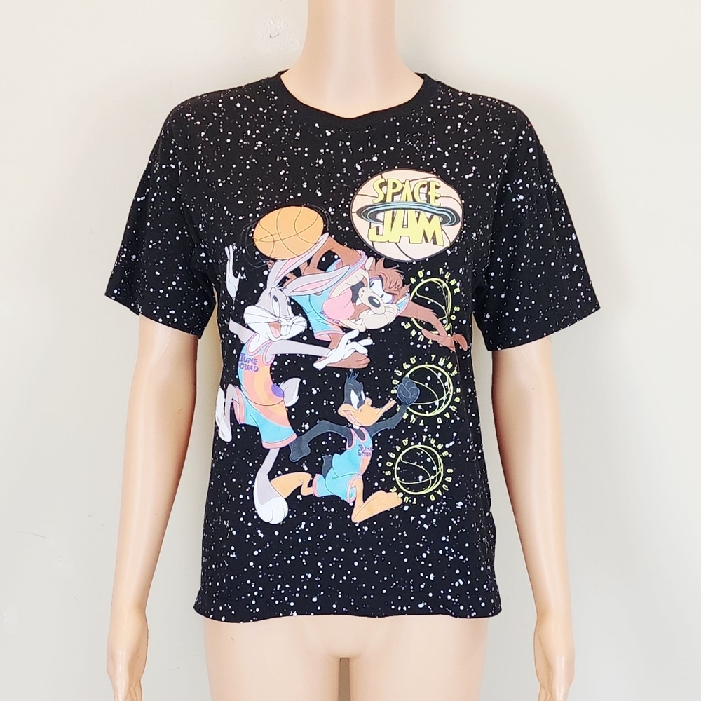 FINAL PRICE 🧡 Space Jam Polka-dot Short Sleeve T-Shirt